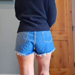 Levi's 501 Distressed Jean Shorts Size 32